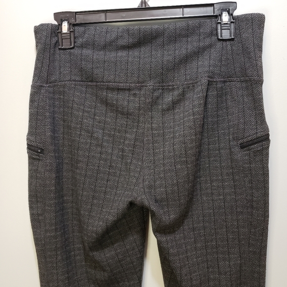 Enlighten Active Houndstooth Moto Style Leggings Large - Picture 3 of 11
